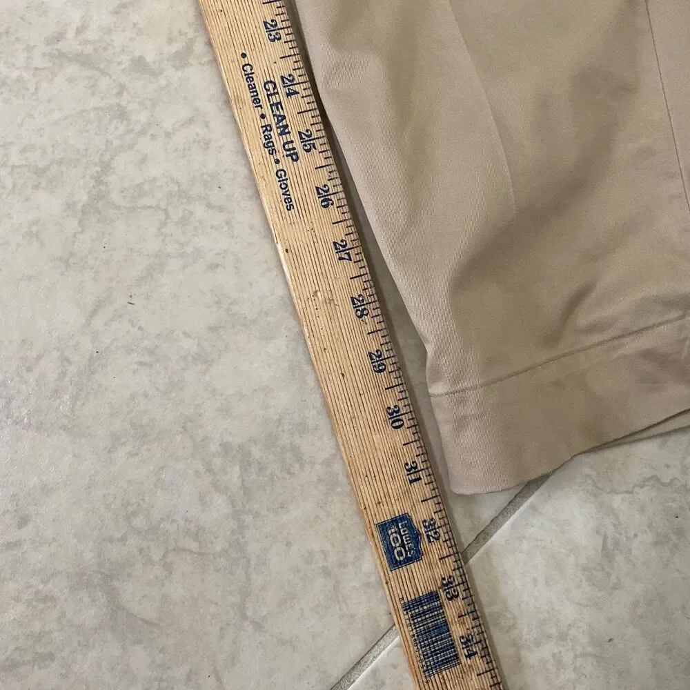 Brooks Brothers Pants Mens 37x32 Khaki Advantage Chino Clark Straight Fit Cotton